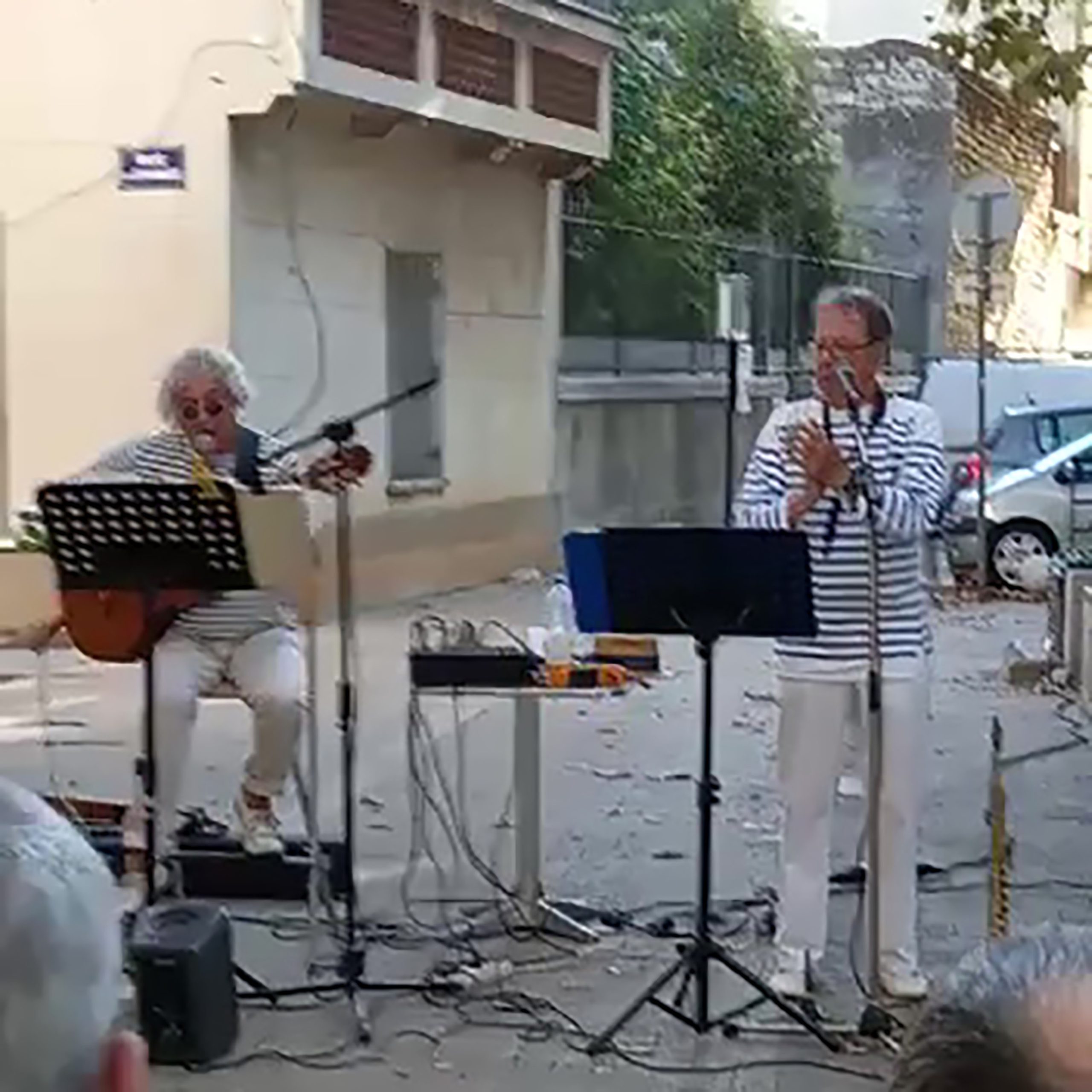 Duo Azur - Sur le thème des joutes - Concert Frontignan