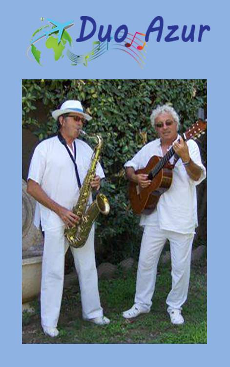 Affiche DUO AZUR